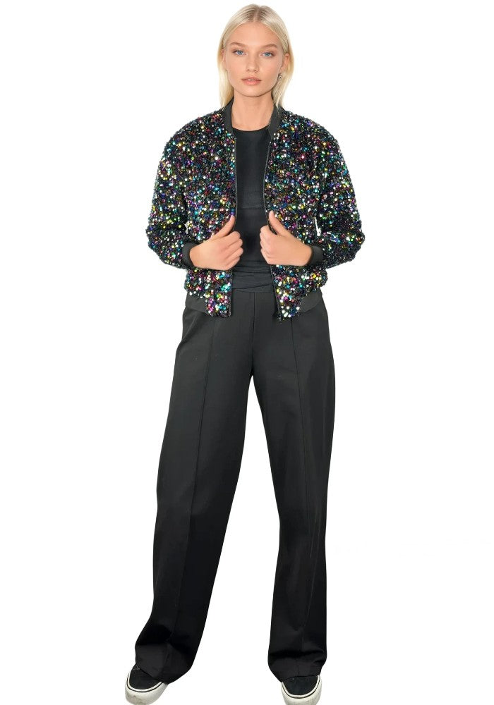 Carnavalsjas Paillettenjasje multi Vrouwen - Festivales