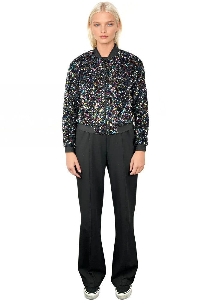 Carnavalsjas Paillettenjasje multi Vrouwen - Festivales