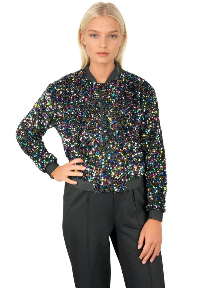 Carnavalsjas Paillettenjasje multi Vrouwen - Festivales