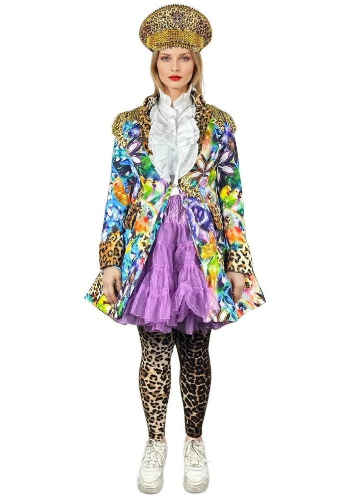 Carnavalsjas Panter Bird Lang - Bundel Luxe - Festivales