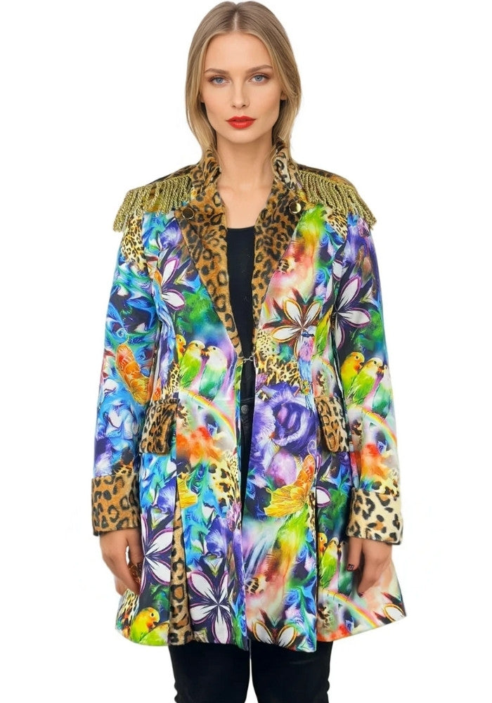 Carnavalsjas Panter Bird Lang - Bundel Luxe - Festivales