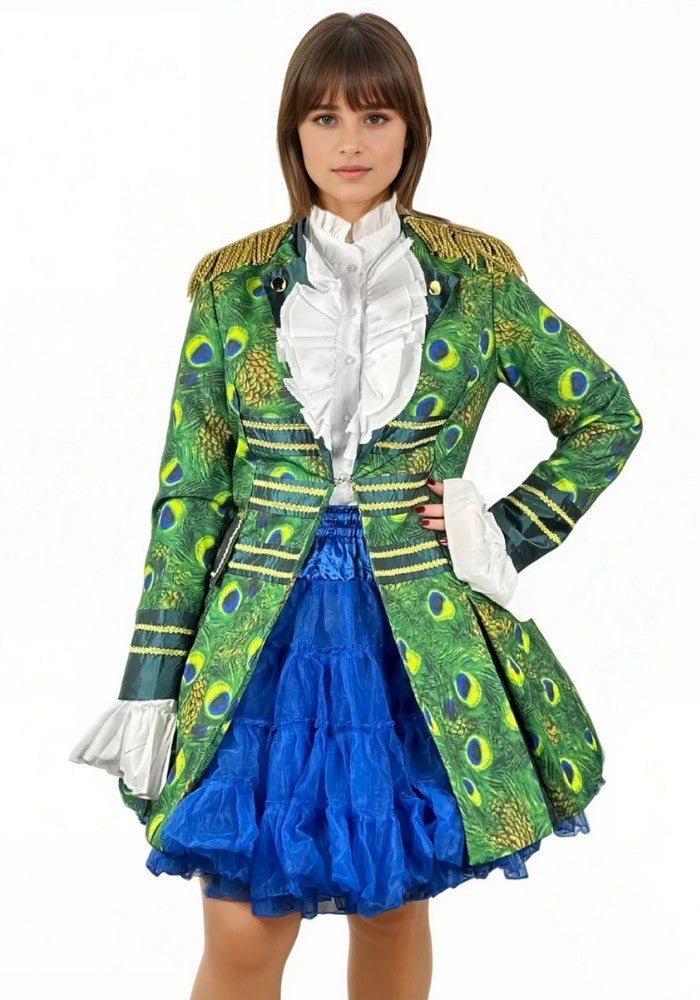 Carnavalsjas Dames Peacock Lang - Bundel Basic - Festivales