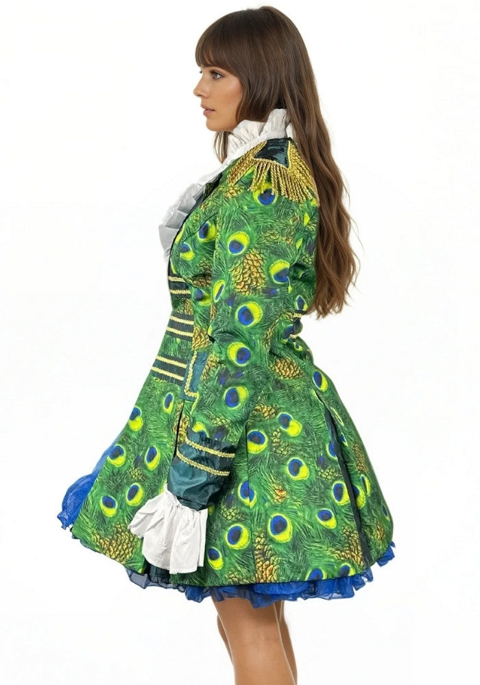 Carnavalsjas Dames Peacock Lang - Bundel Basic - Festivales