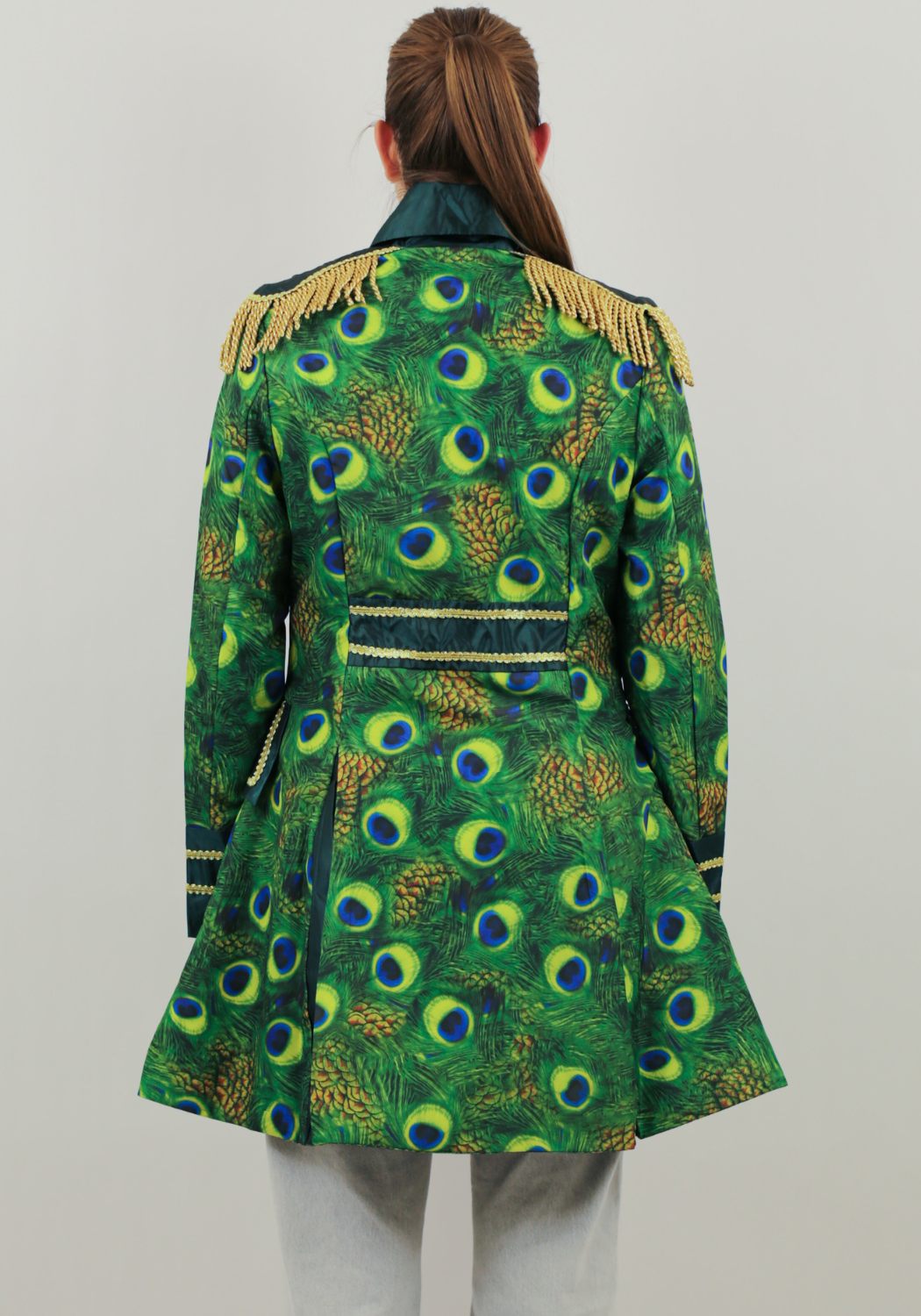 Carnavalsjas Dames Peacock Lang - Festivales