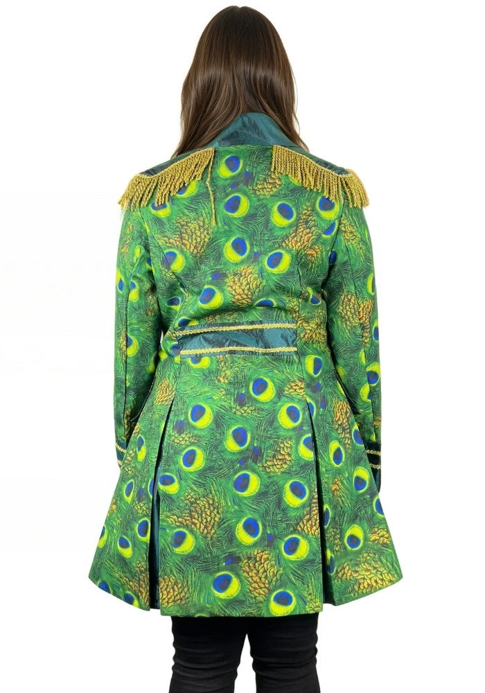 Carnavalsjas Dames Peacock Lang - Festivales