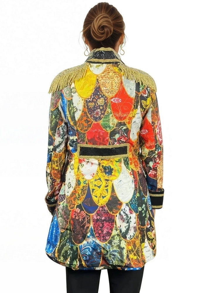 Carnavalsjas Retro Curves Dames - Festivales