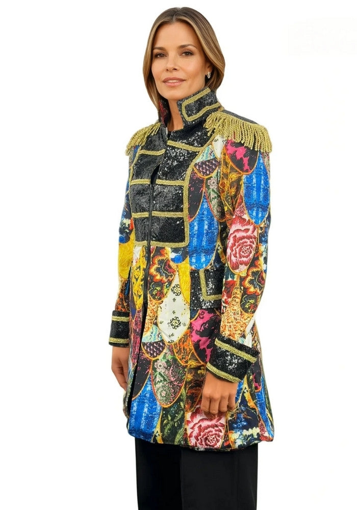 Carnavalsjas Retro Curves Dames - Festivales