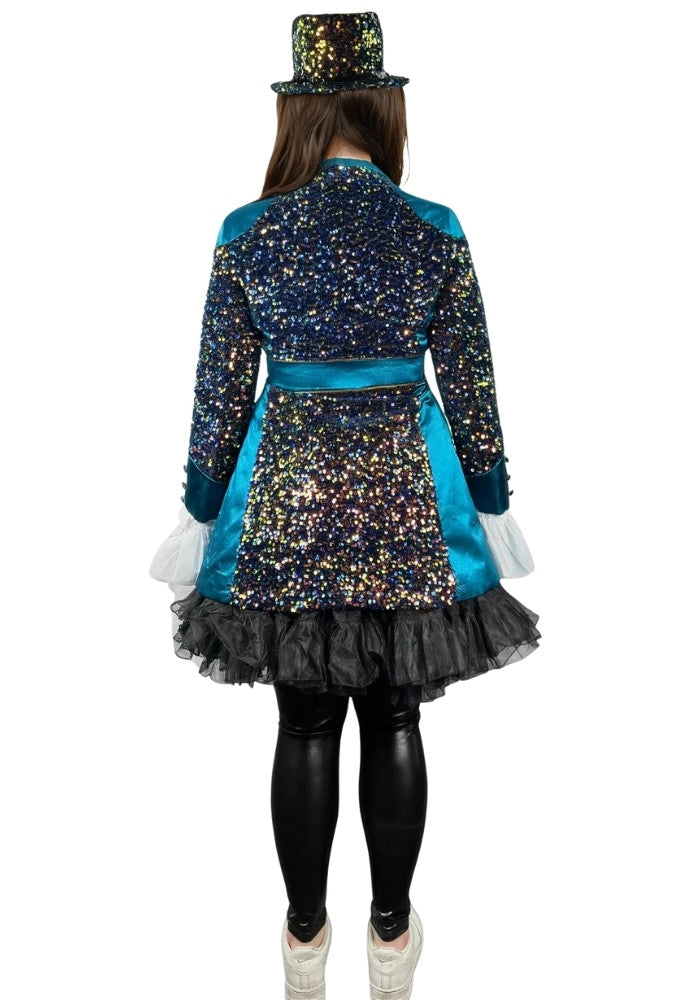 Carnavalsjas Sequin Delight Dames - Bundel Luxe - Festivales