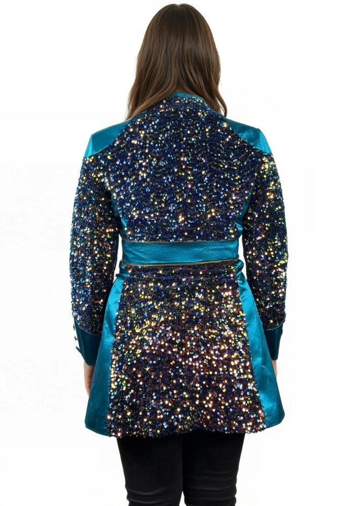 Carnavalsjas Sequin Delight Dames - Festivales