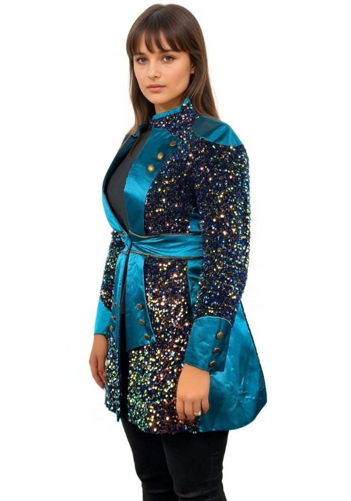 Carnavalsjas Sequin Delight Dames - Festivales