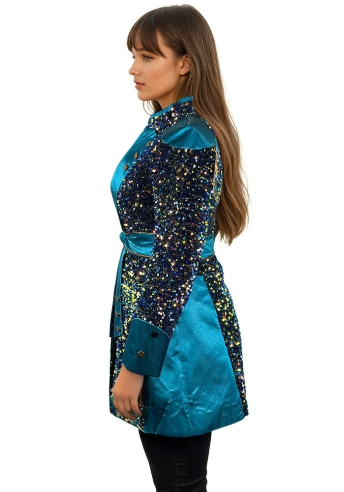 Carnavalsjas Sequin Delight Dames - Festivales