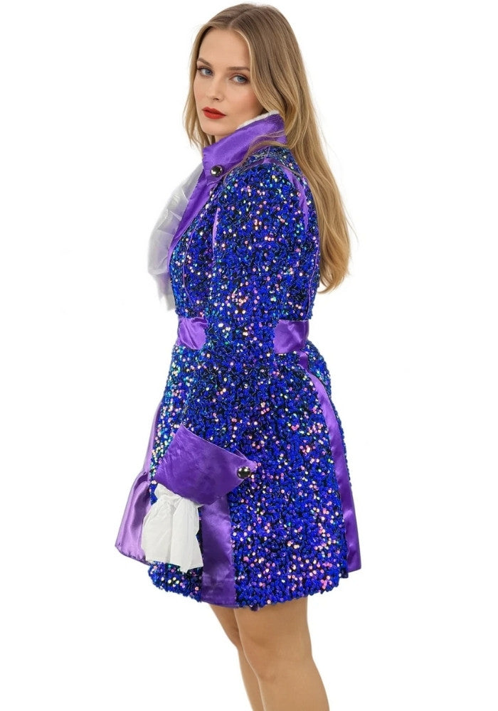 Carnavalsjas Sequin Purple Dames - Bundel Basic - Festivales
