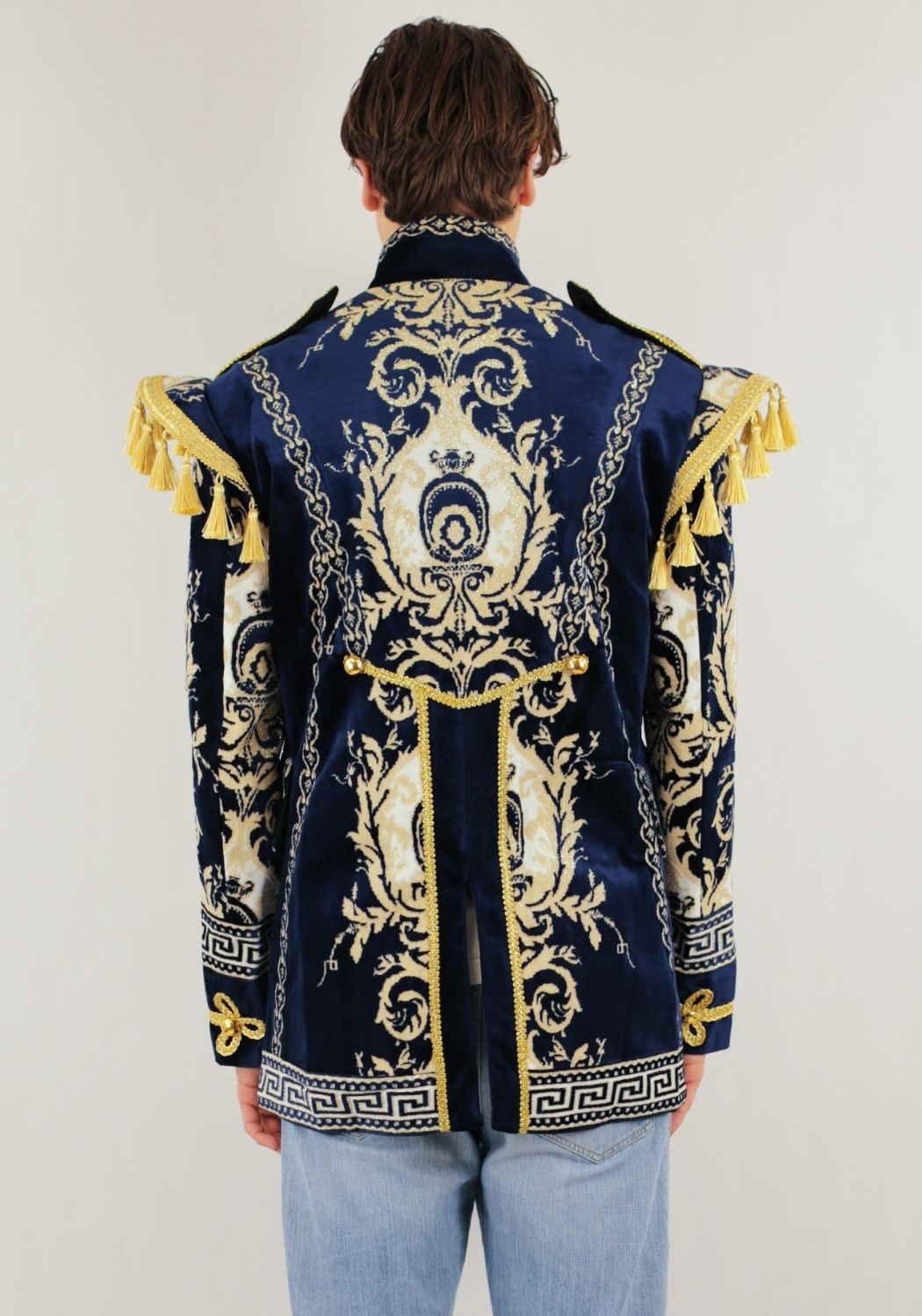 Carnavalsjas Heren Barok Blue - Festivales