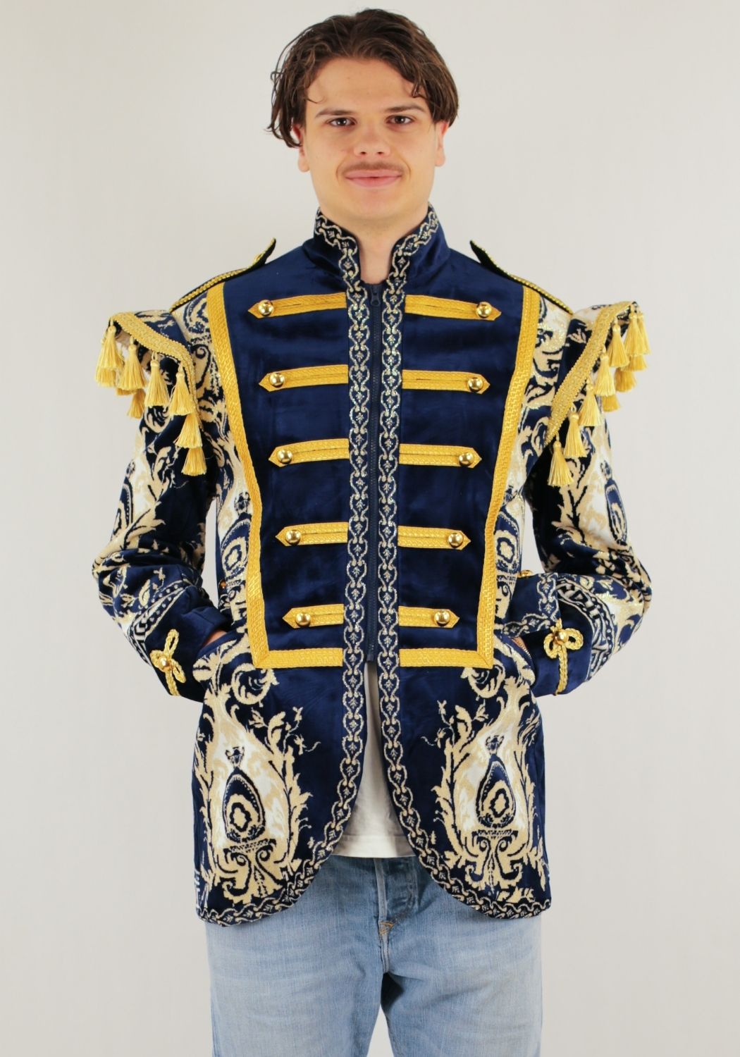 Carnavalsjas Heren Barok Blue - Festivales