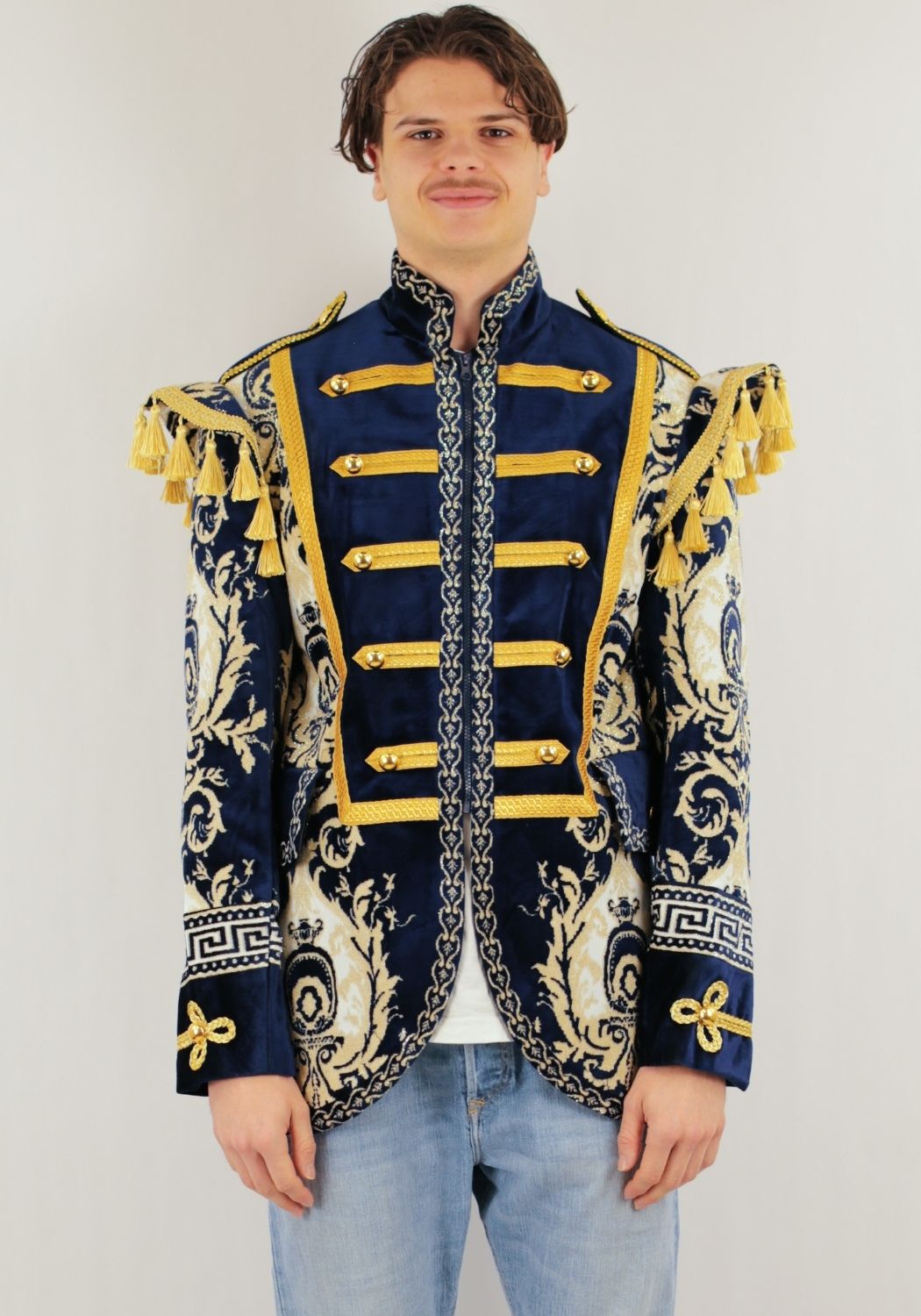 Carnavalsjas Heren Barok Blue - Festivales