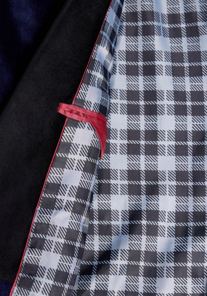 Kerstmis Diner Jacket Deluxe Donker Blauw - OppoSuits - Festivales