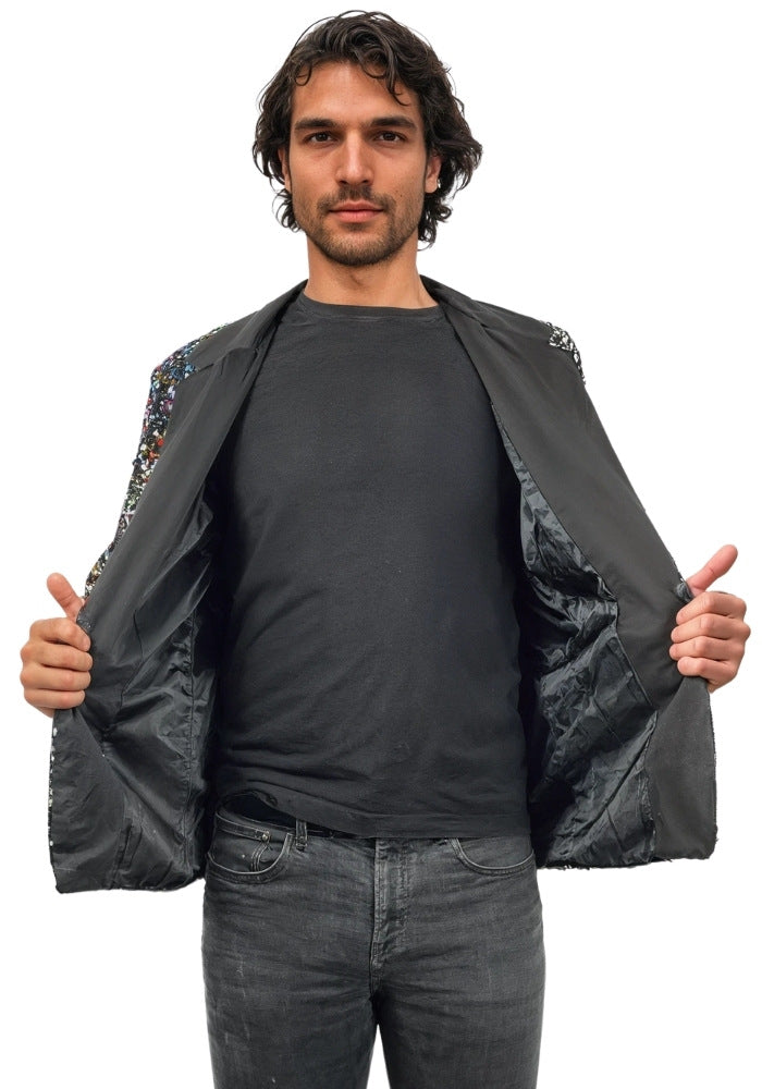 Carnavalsjas Herencolbert Pailletten Multi - Festivales