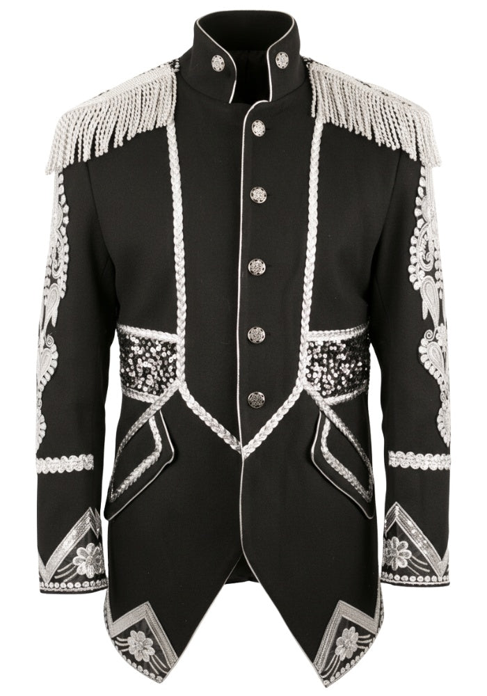 Carnavalsjas Heren Deluxe Silver Nocturne 48 - Festivales