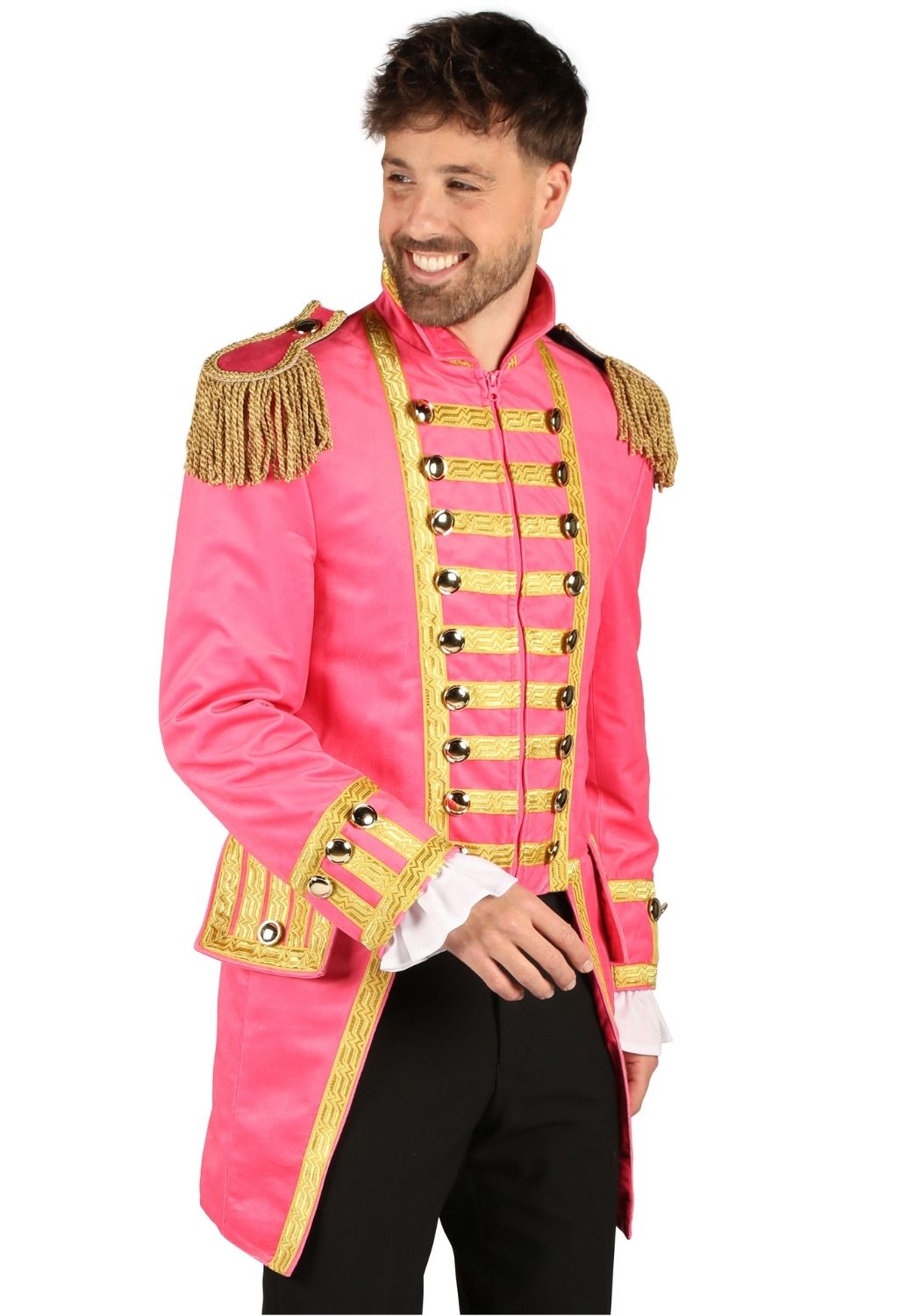 Carnavalsjas Heren Fantasy World Roze/Goud - Festivales