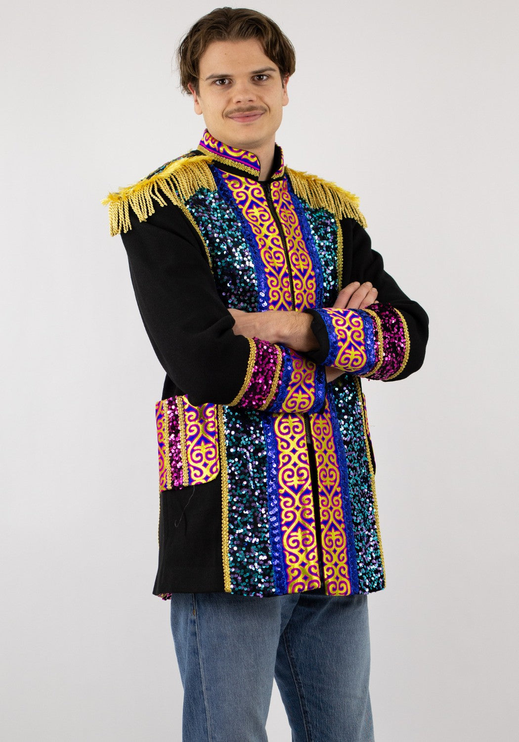 Carnavalsjas Heren Luxe Chique Colourfull - Festivales