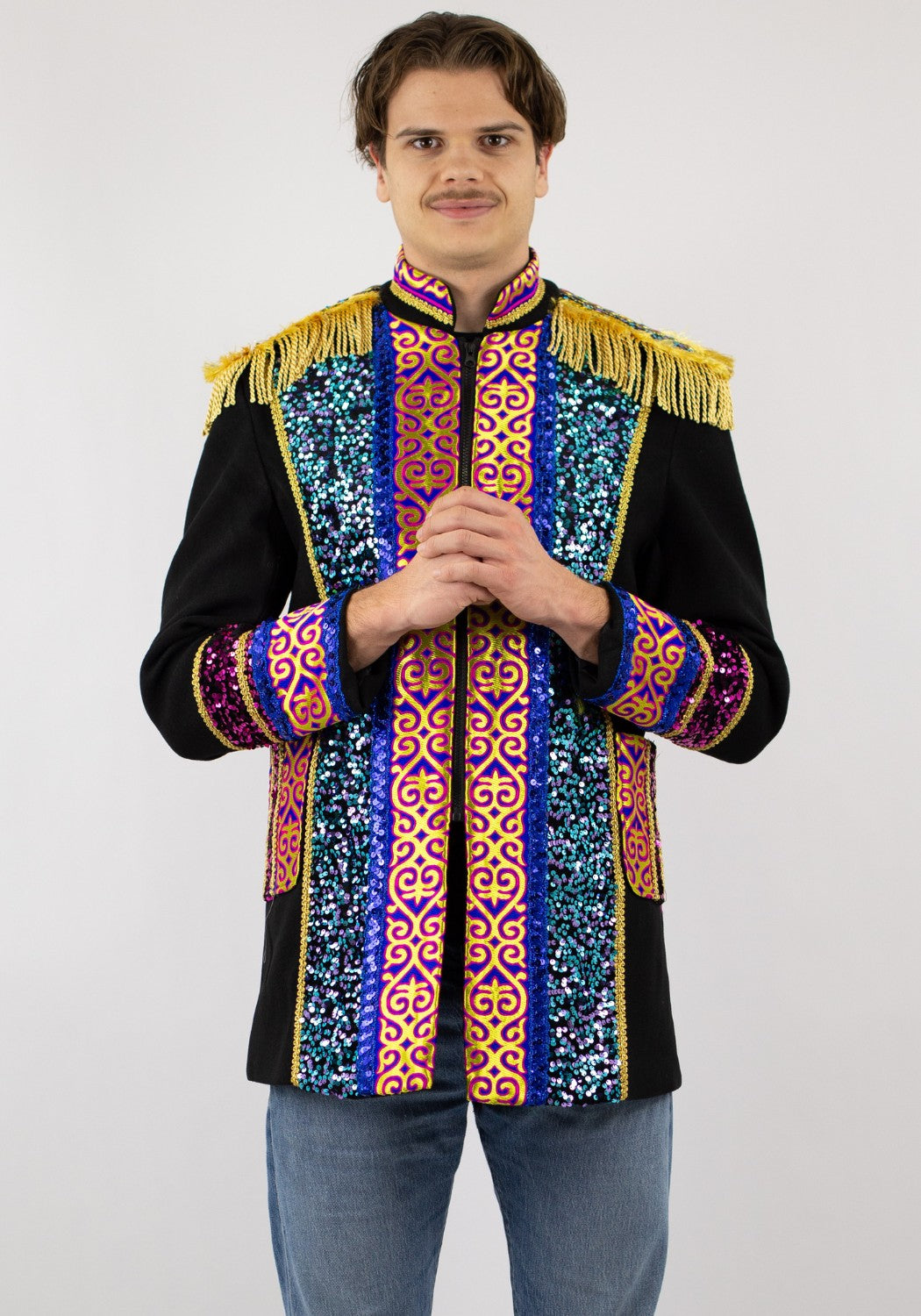 Carnavalsjas Heren Luxe Chique Colourfull - Festivales