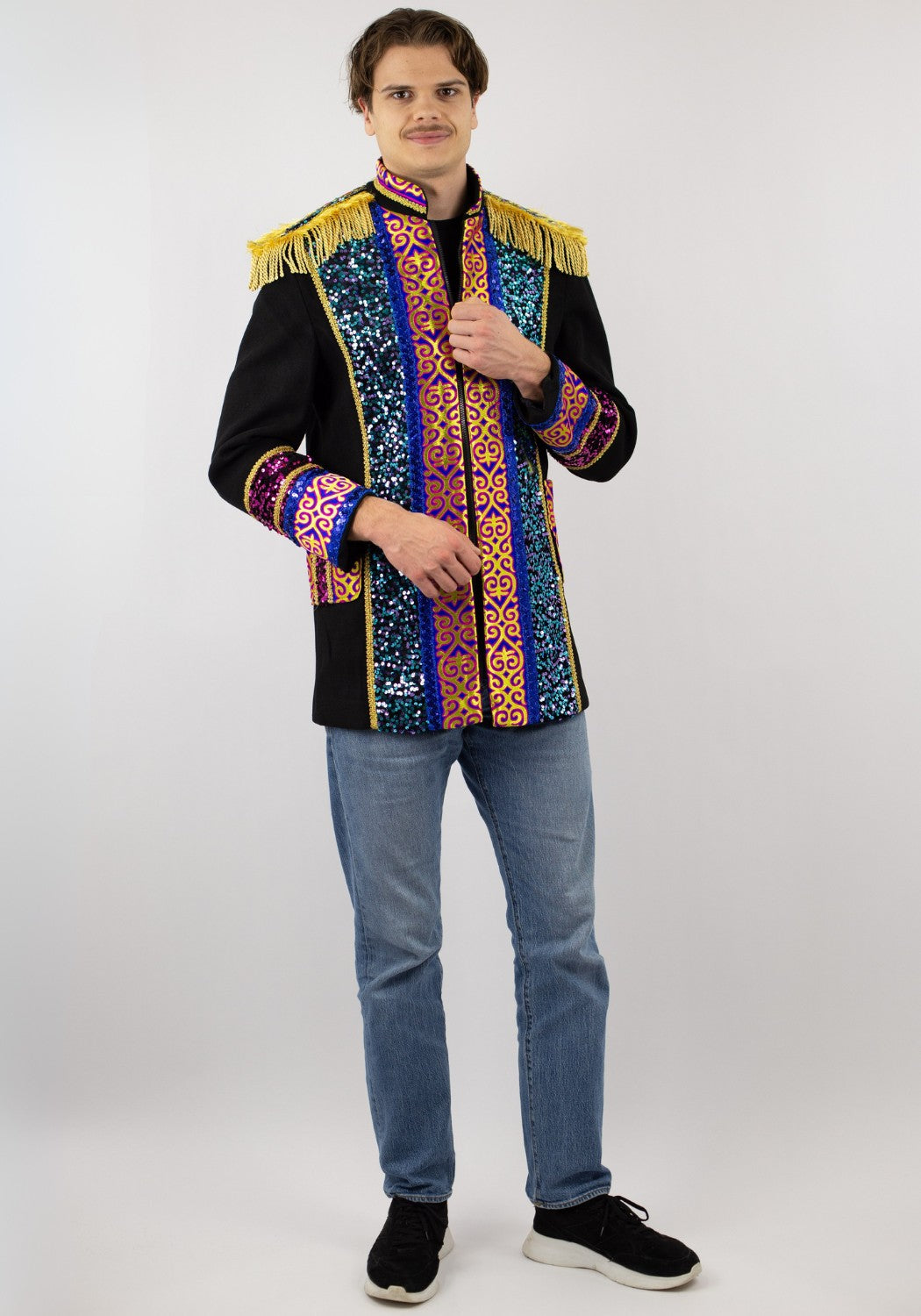 Carnavalsjas Heren Luxe Chique Colourfull - Festivales