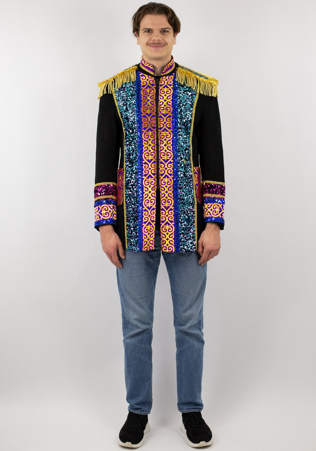 Carnavalsjas Heren Luxe Chique Colourfull - Festivales