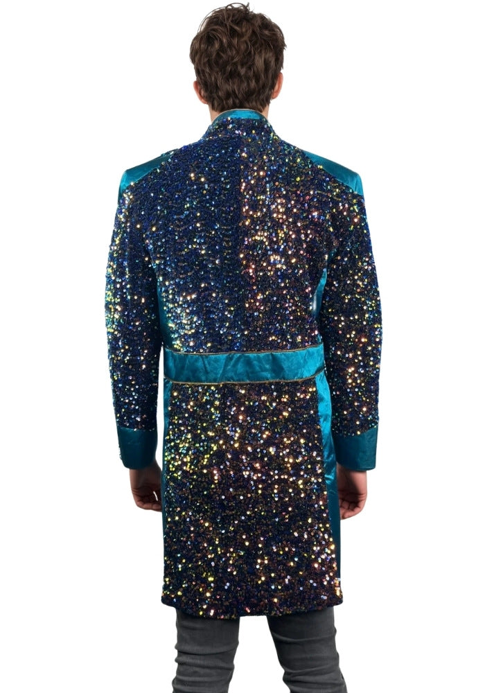 Carnavalsjas Sequin Delight Heren - Festivales