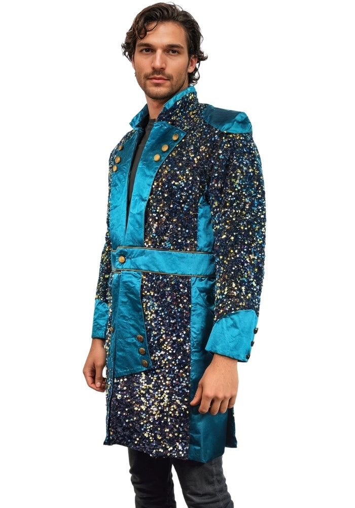 Carnavalsjas Sequin Delight Heren - Festivales