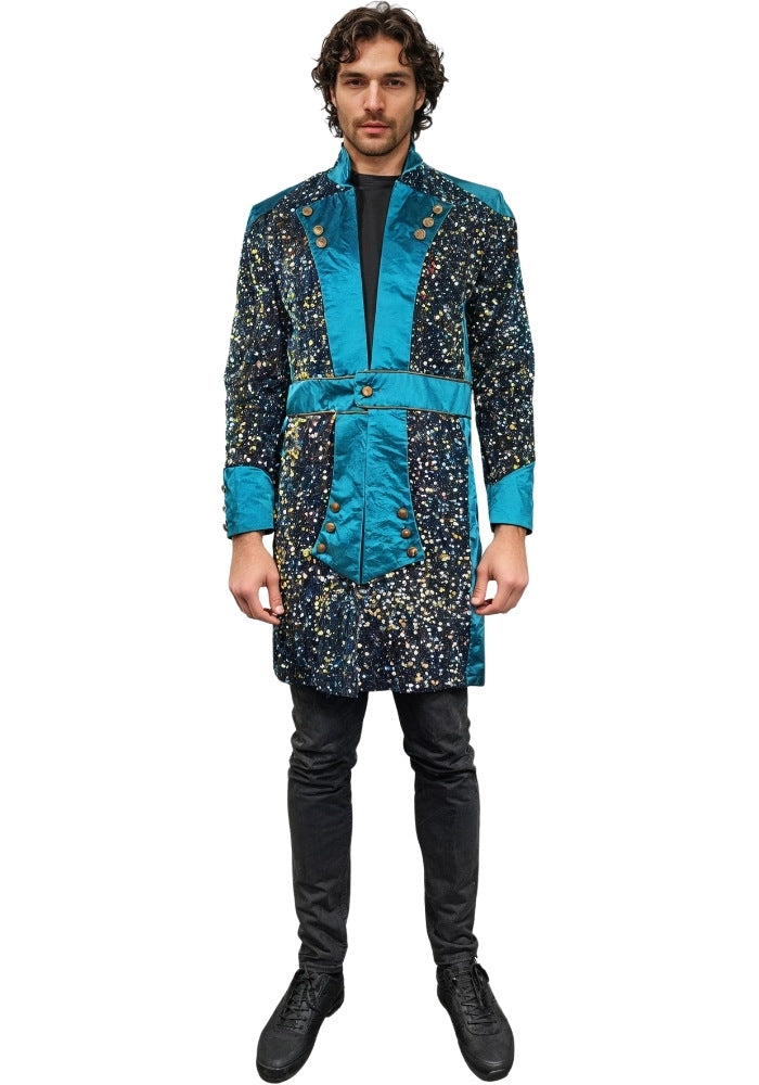 Carnavalsjas Sequin Delight Heren - Festivales