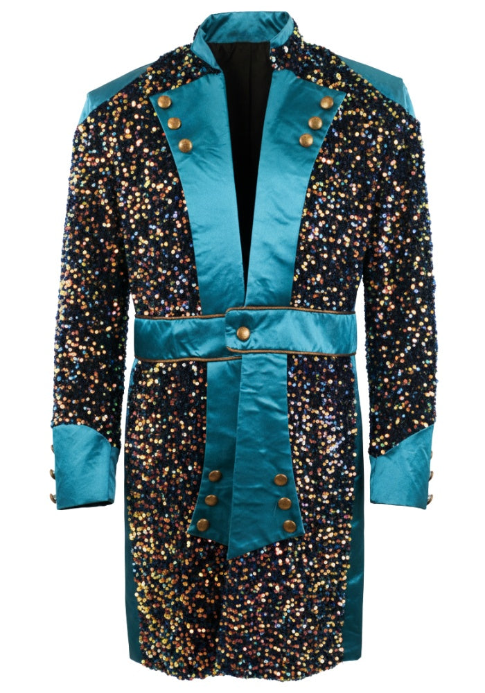 Carnavalsjas Sequin Delight Heren 48 - Festivales