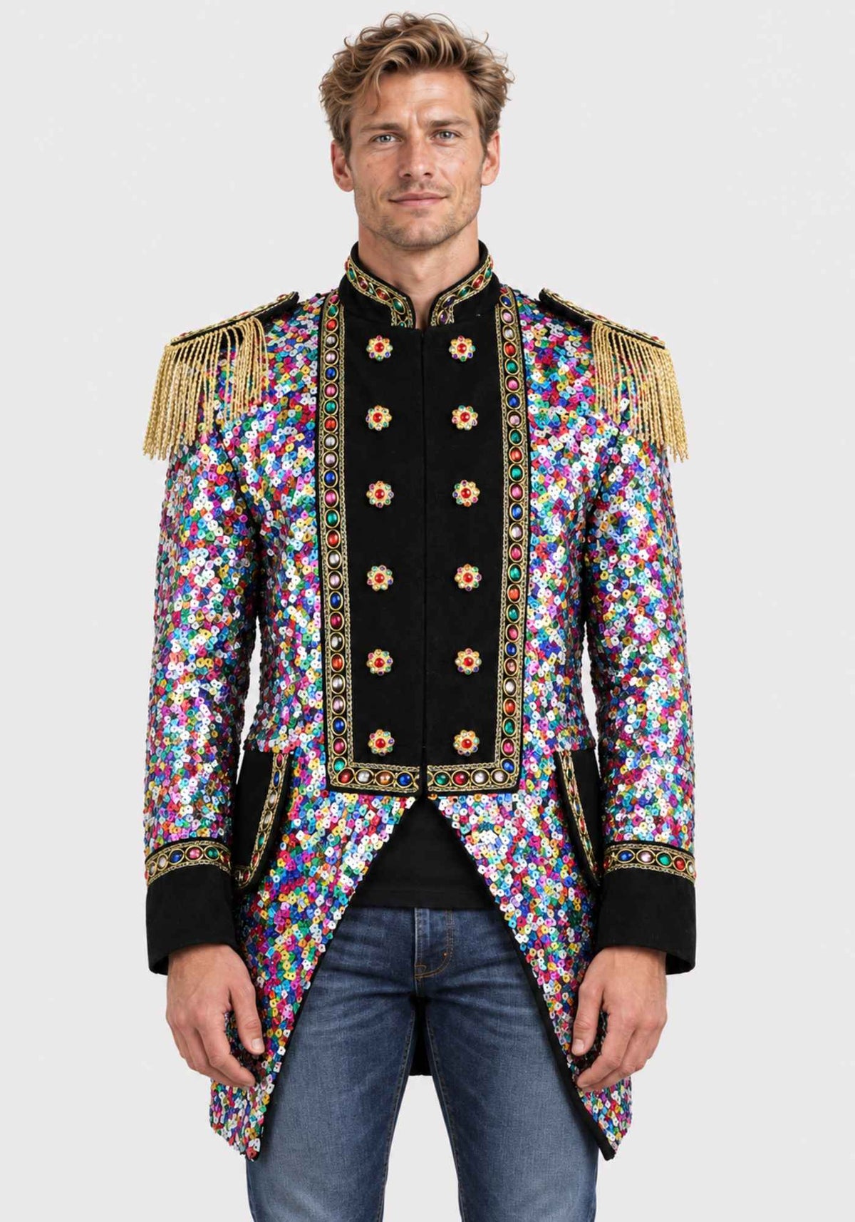 Carnavalsjas Heren Sequinmaster - Festivales