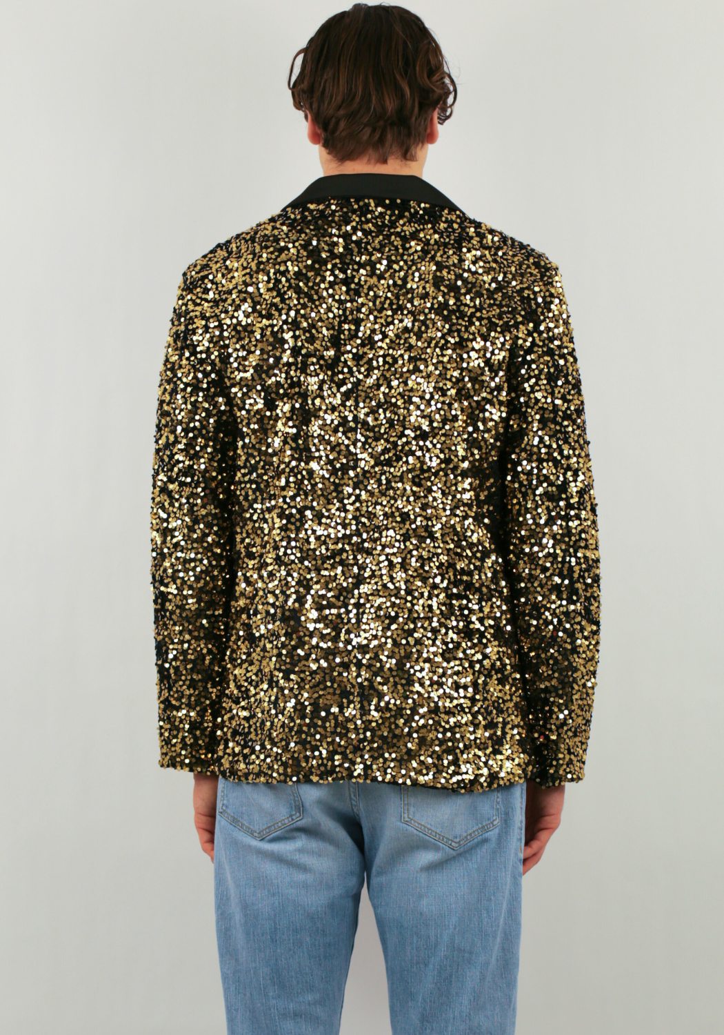 Carnavalsjas Herencolbert Pailletten Goud - Festivales