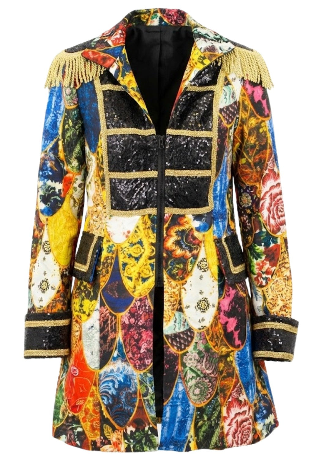 Carnavalsjas Retro Curves Dames - Festivales