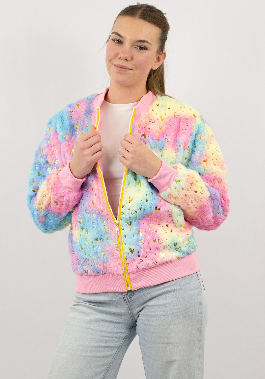 Carnavalsjas Dames Bont Hartjes - Festivales