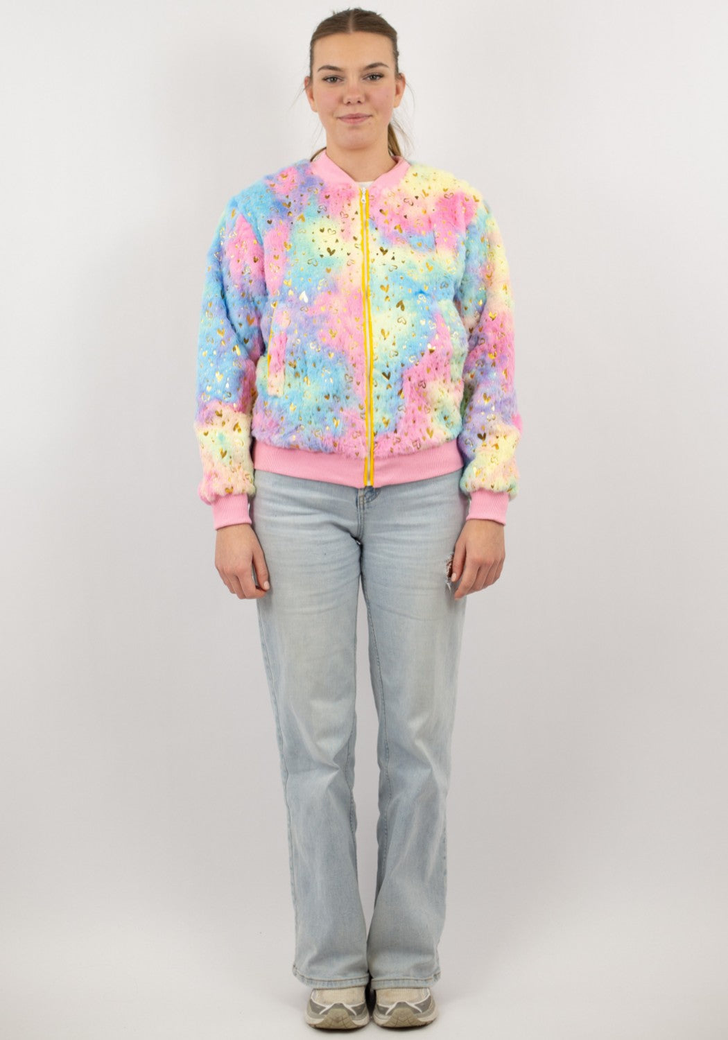 Carnavalsjas Dames Bont Hartjes - Festivales