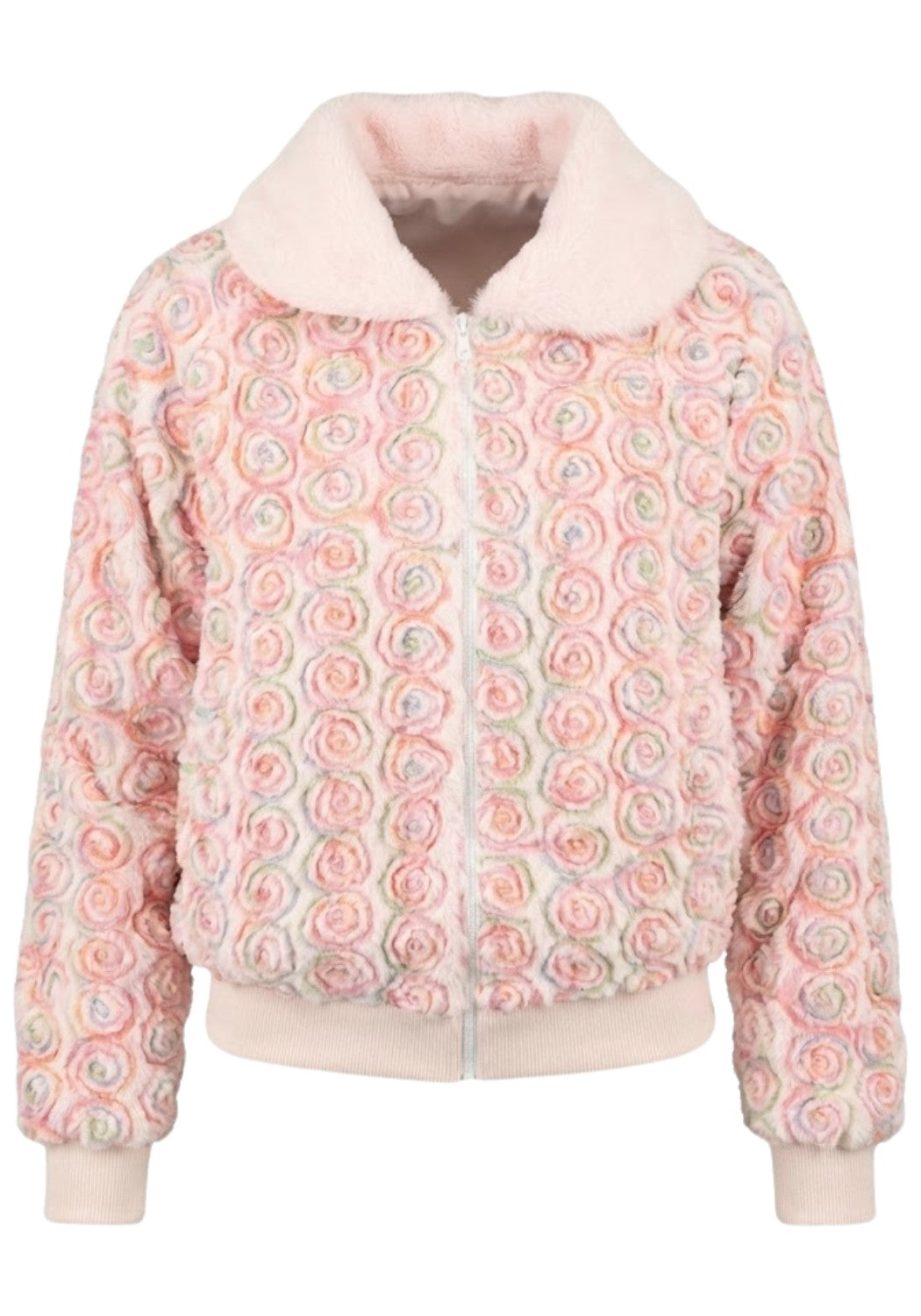 Carnavalsjas Dames Bont Rozen - Festivales