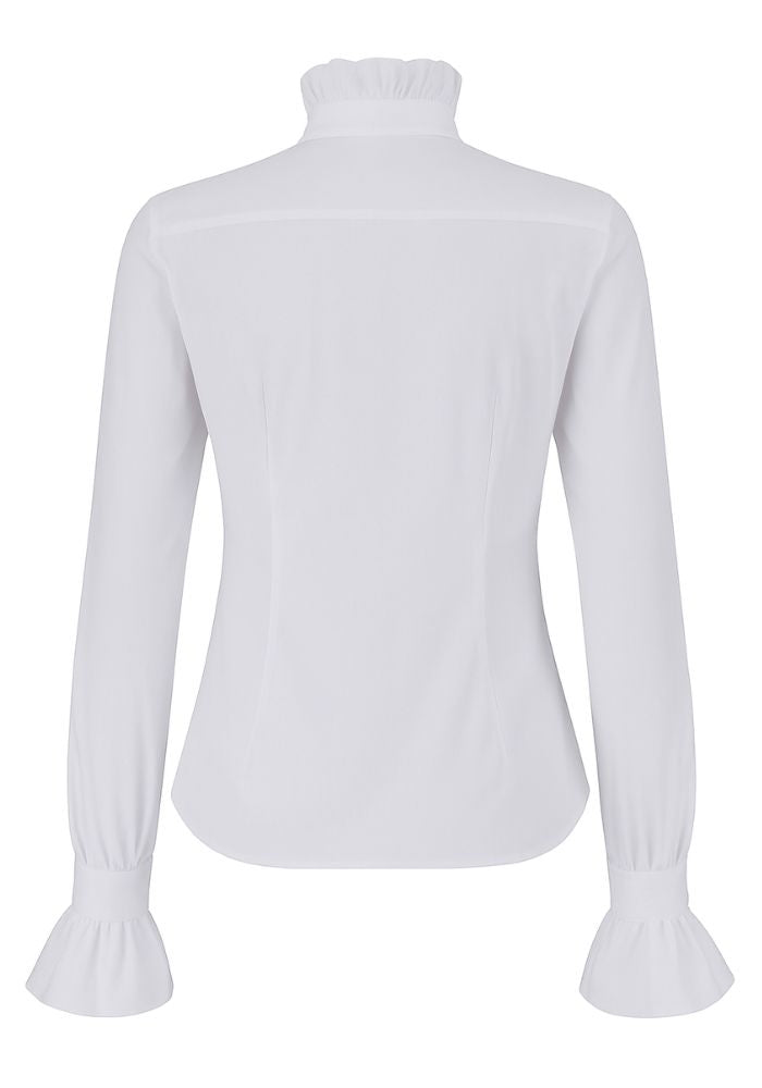 Damesblouse Wit Voor Carnavalsjassen - Festivales