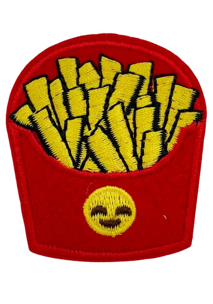 Emoji Frietje - Overige Embleem - Festivales