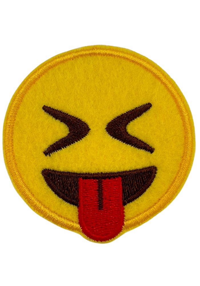 Emoji Tongetje - Overige Embleem - Festivales