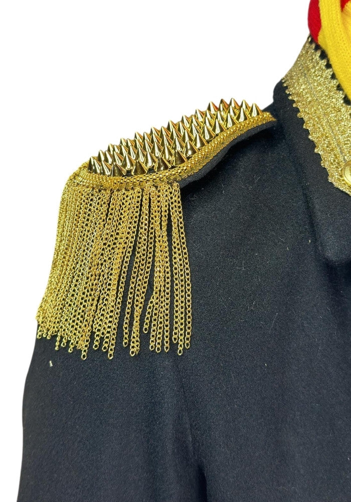 Epauletten Met Spikes Goud - Festivales