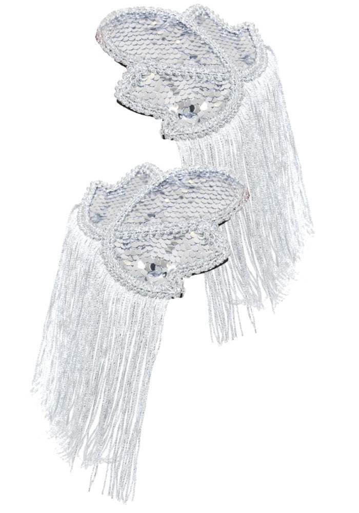 Epauletten Zilver Bloem - Festivales