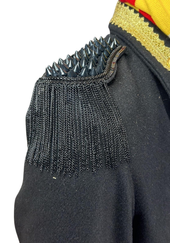Epauletten Met Spikes Zwart - Festivales