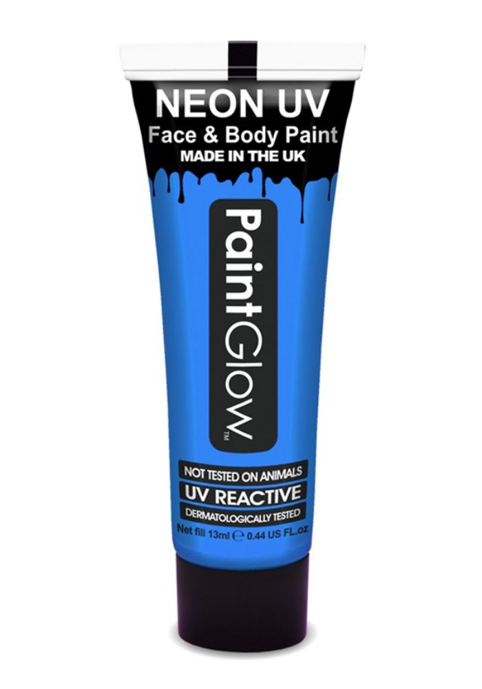Face & Body 10ml Neon UV Blauw - Festivales