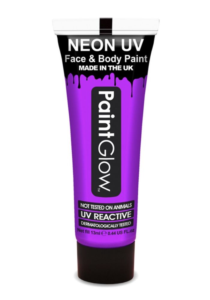 Face & Body 10ml Neon UV Paars - Festivales