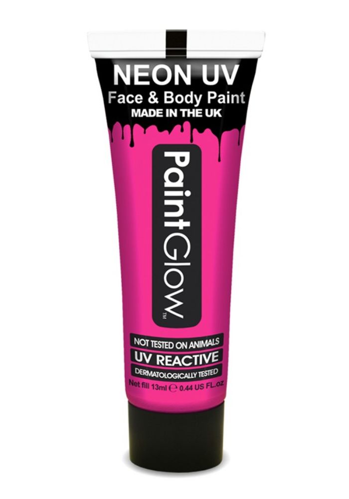 Face & Body 10ml Neon UV Roze - Festivales