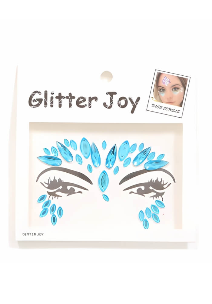 Face Jewels Jenter Turquoise - Festivales