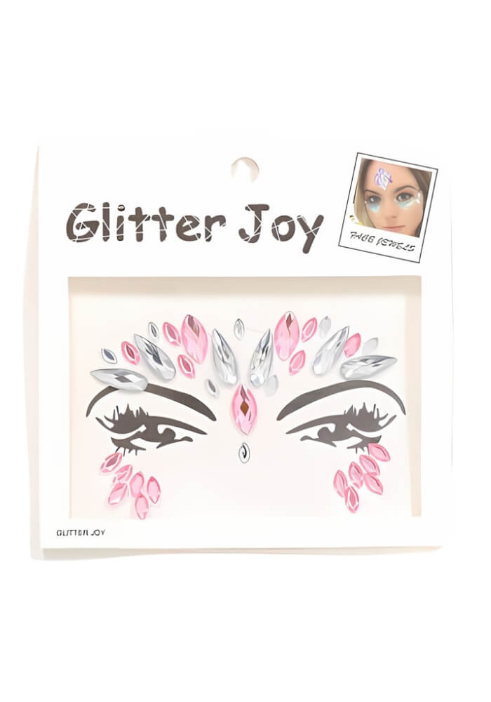 Face Jewels Jenter Roze/Zilver - Festivales