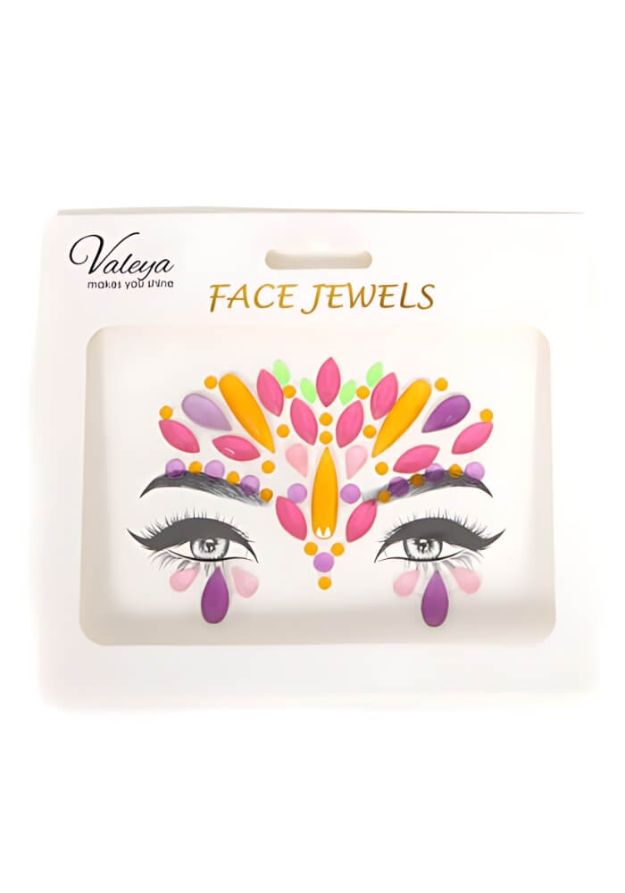 Face Jewels Glow In The Dark - C - Festivales