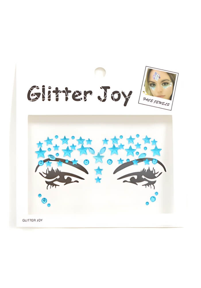 Face Jewels Iconen Turquoise - Festivales